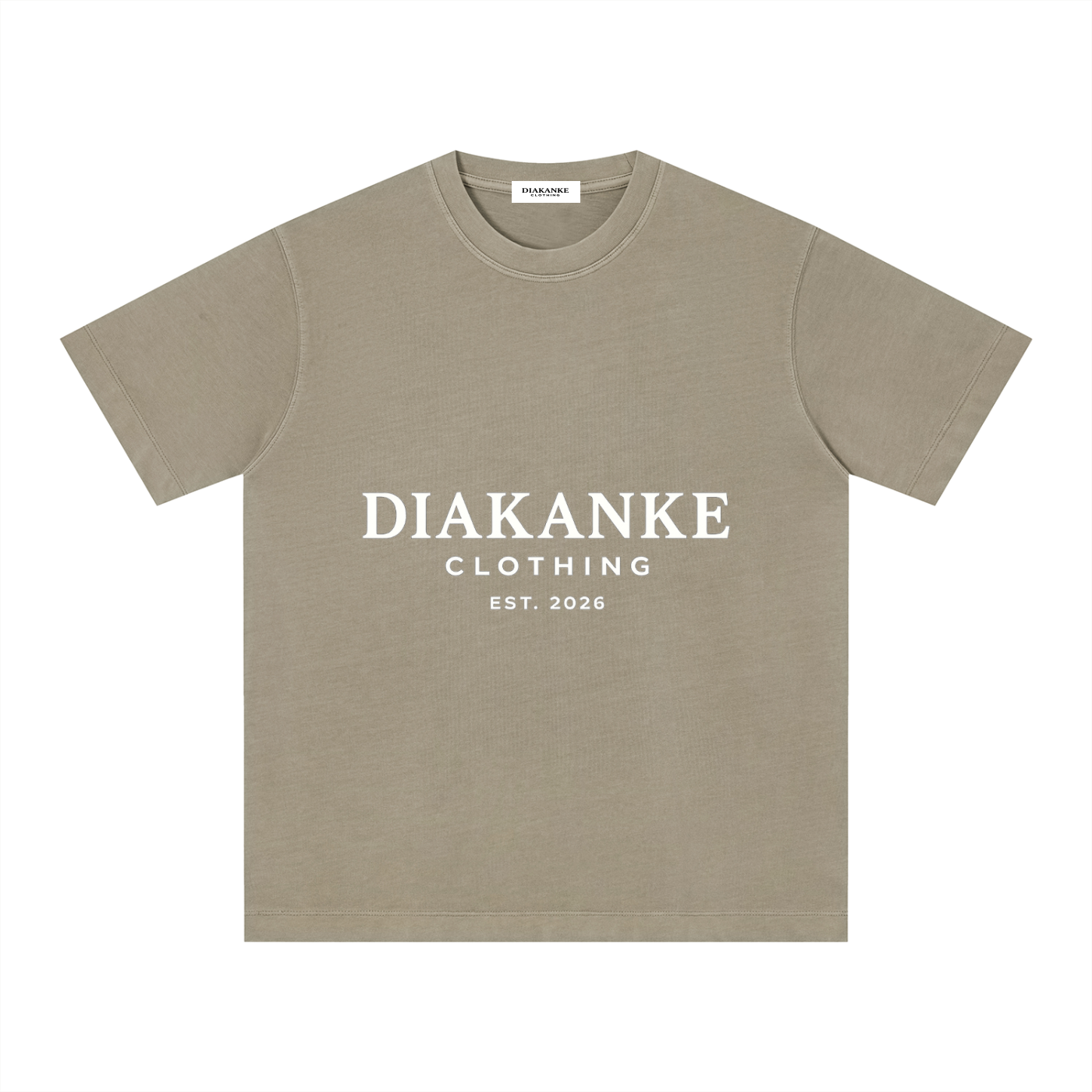 Diakanke Vintage Wash Boxy T-Shirt
