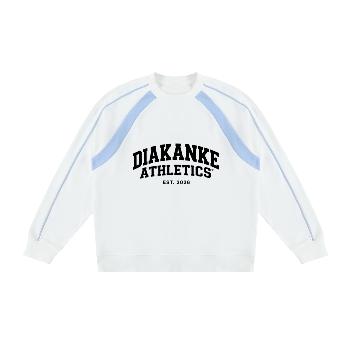 Diakanke Color Block Crewneck Sweatshirt