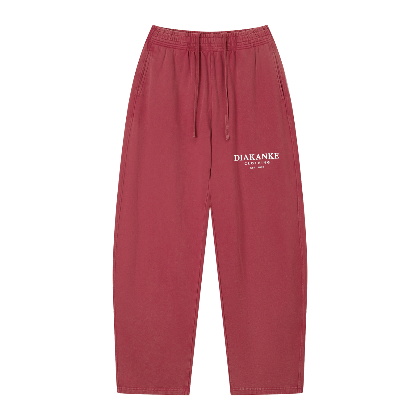 Diakanke Vintage Wash Loose Sweatpants