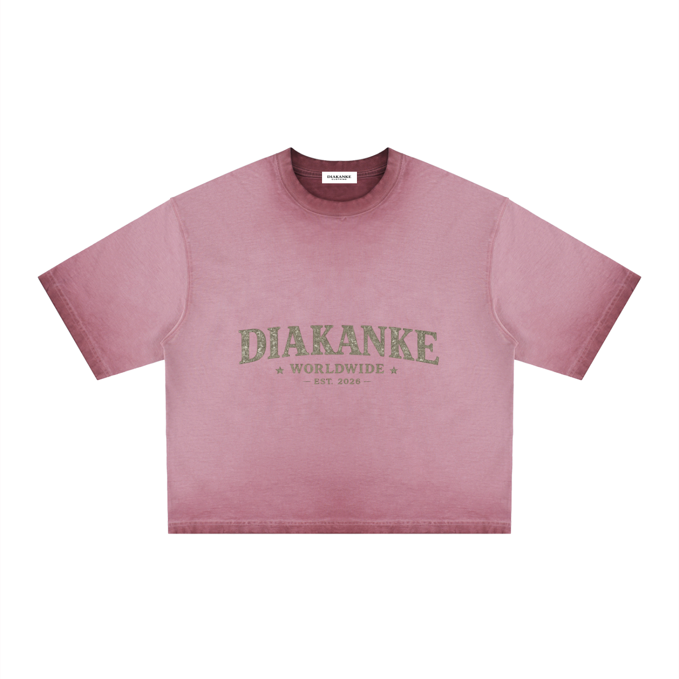 Diakanke Reverse Dyed Boxy T-Shirt