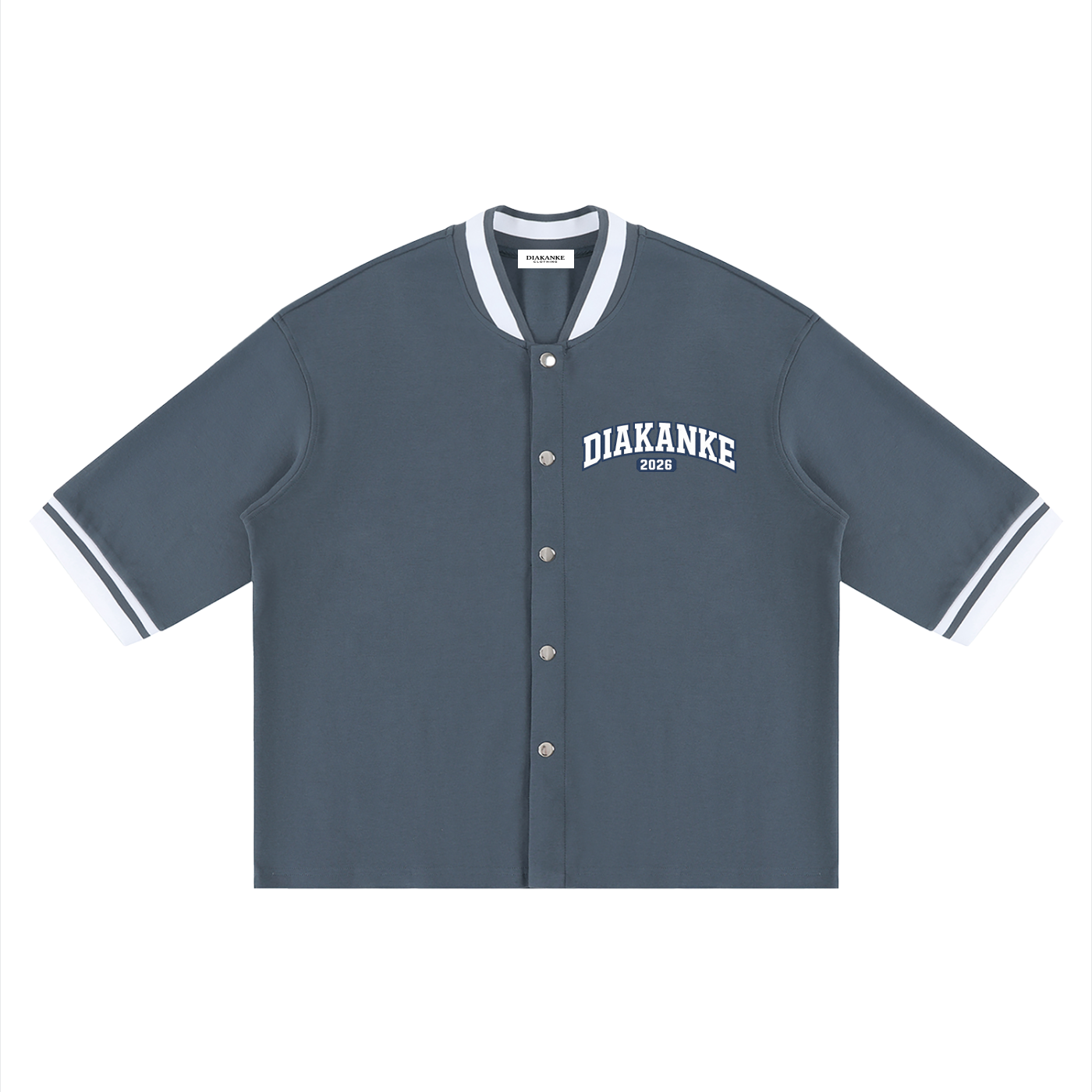 Diakanke Boxy Heavyweight Baseball Jersey