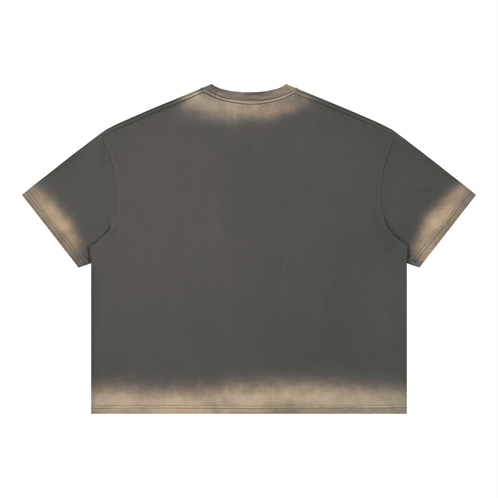 Diakanke Boxy Sunfade Vintage Wash T-Shirt