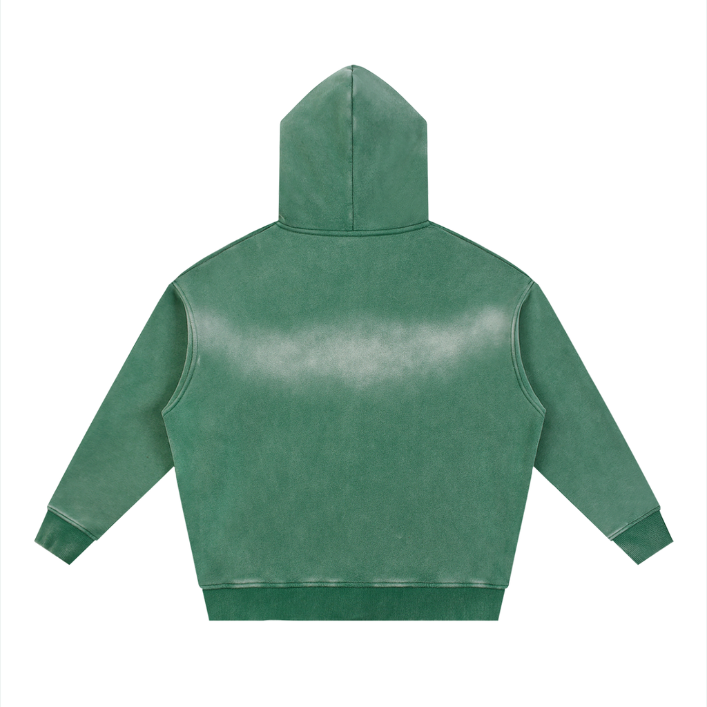 Diakanke Sunfade Two-way Zipper Boxy Fleece Hoodie