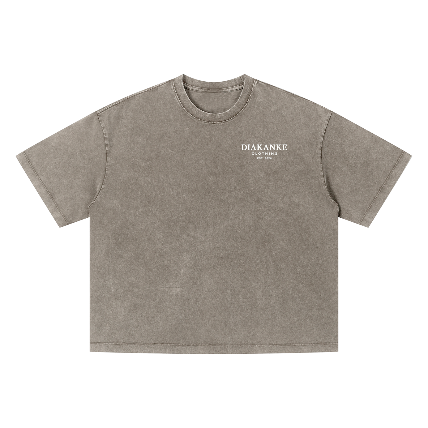 Diakanke Vintage Wash Boxy T-Shirt