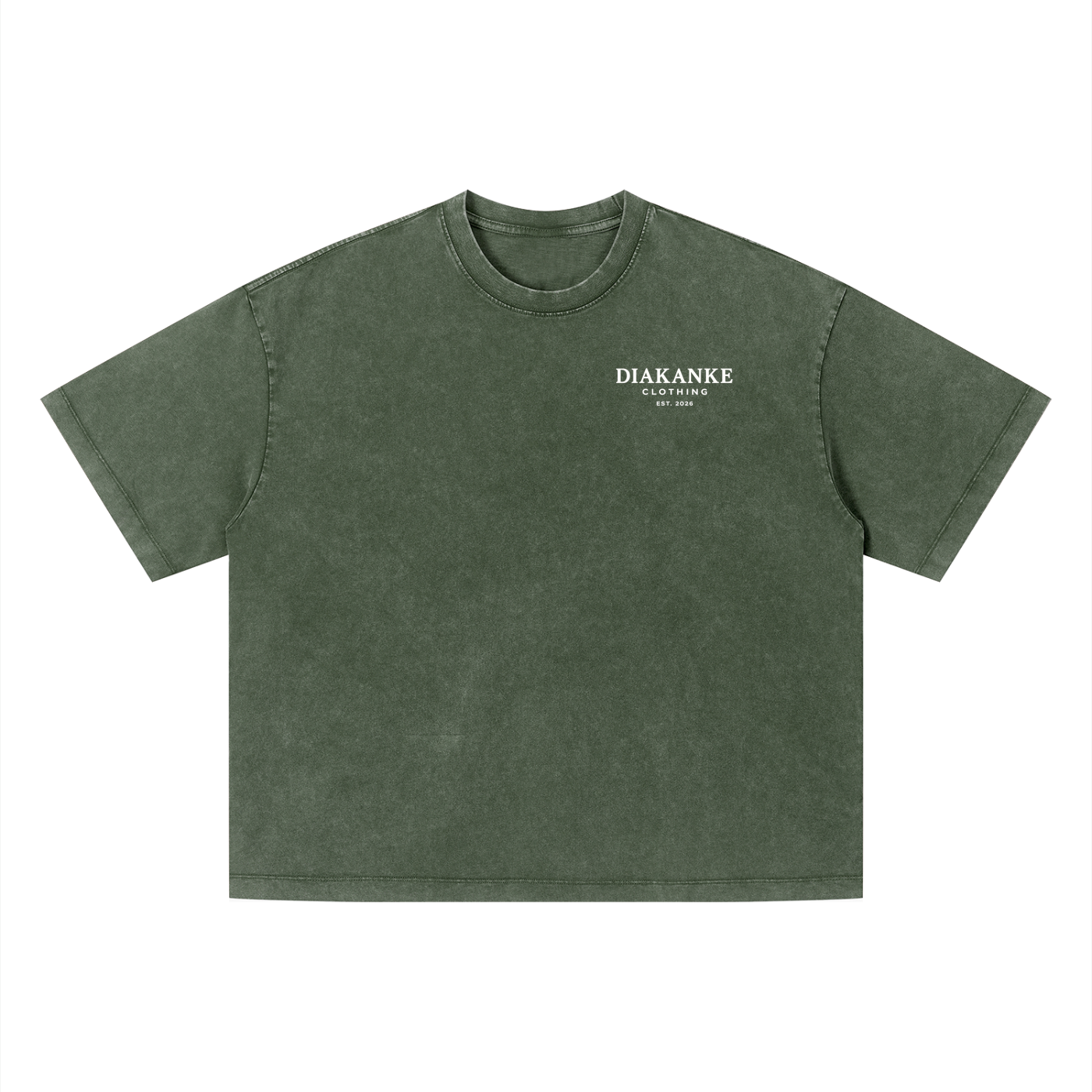 Diakanke Vintage Wash Boxy T-Shirt
