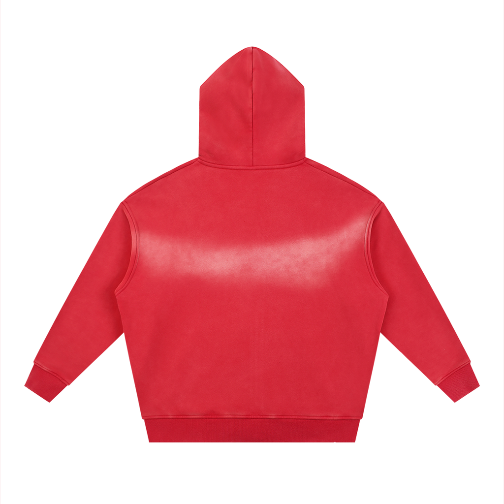 Diakanke Sunfade Two-way Zipper Boxy Fleece Hoodie