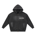 Diakanke Sunfade Two-way Zipper Boxy Fleece Hoodie