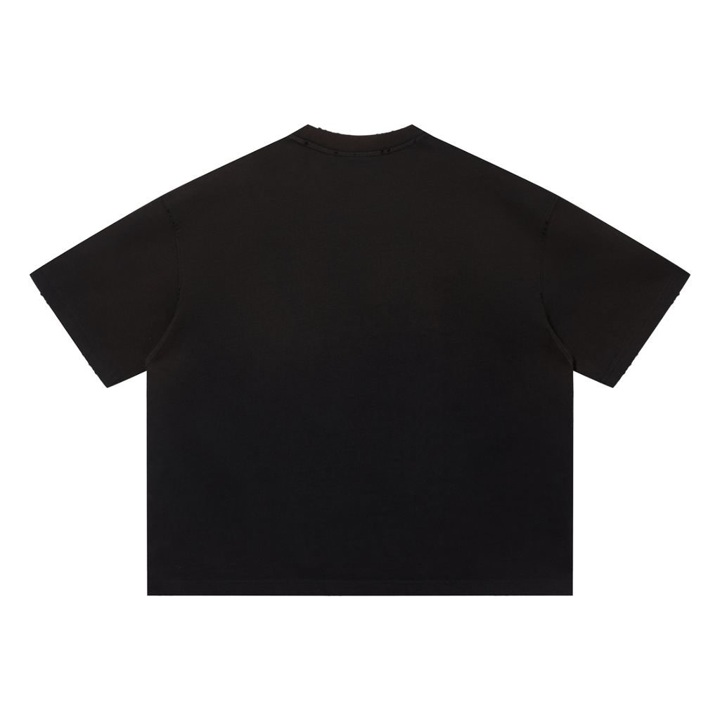 Diakanke Sun Fade Distressed Boxy T-Shirt