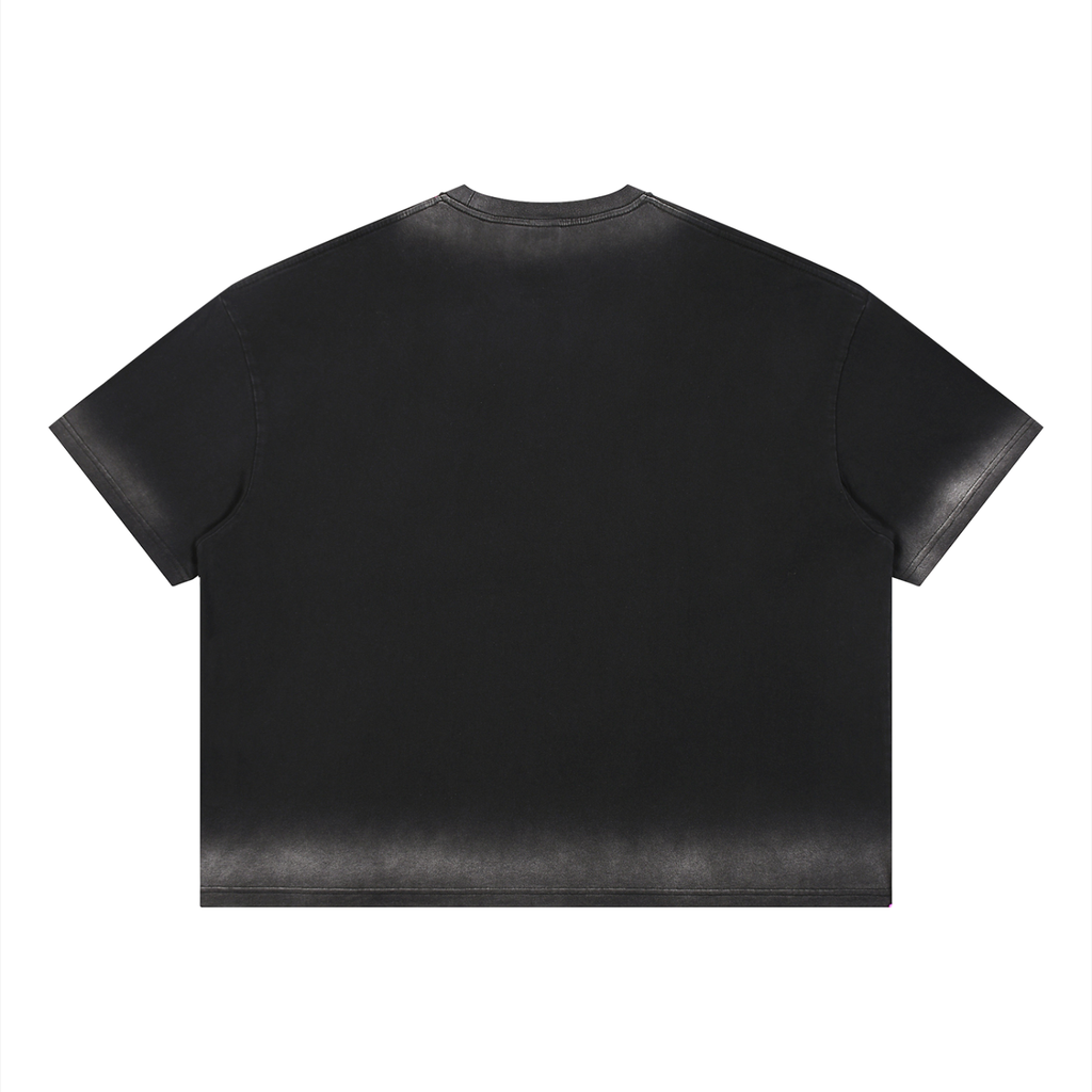 Diakanke Boxy Sunfade Vintage Wash T-Shirt