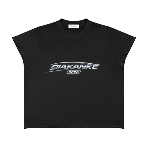 Diakanke Boxy Raw Edge T-Shirt