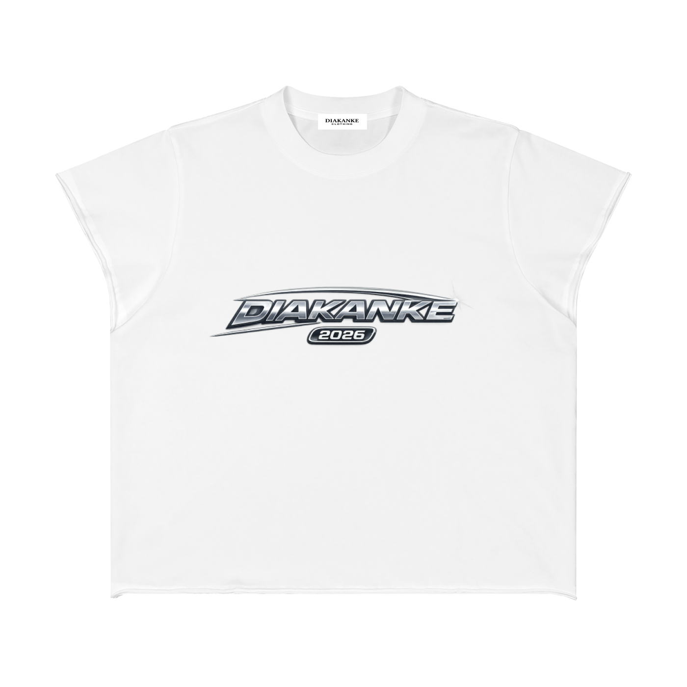 Diakanke Boxy Raw Edge T-Shirt