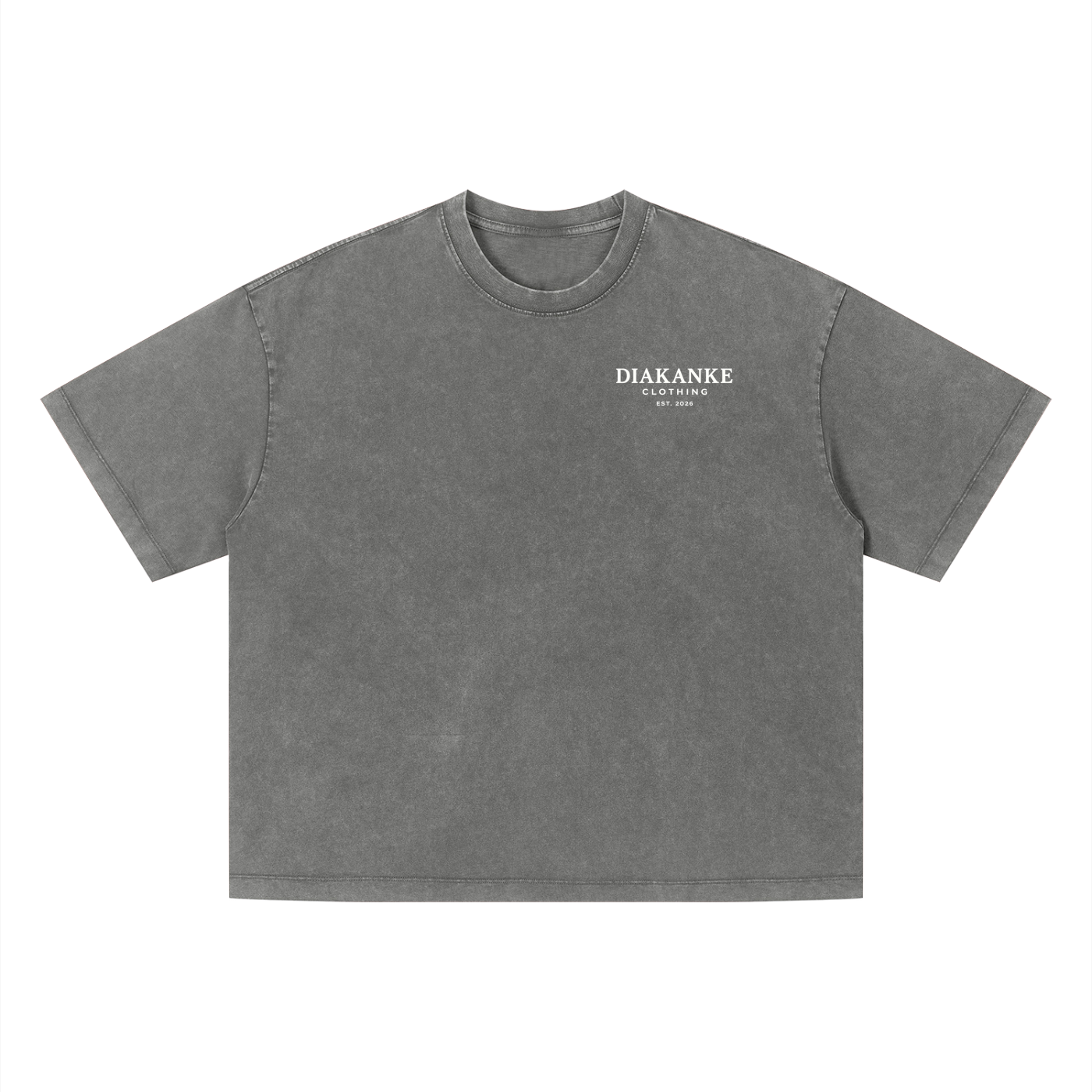 Diakanke Vintage Wash Boxy T-Shirt
