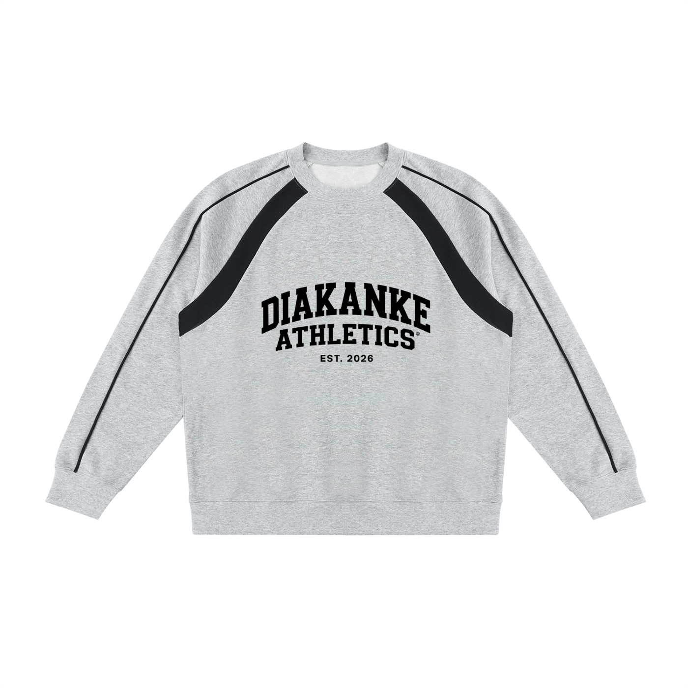 Diakanke Color Block Crewneck Sweatshirt
