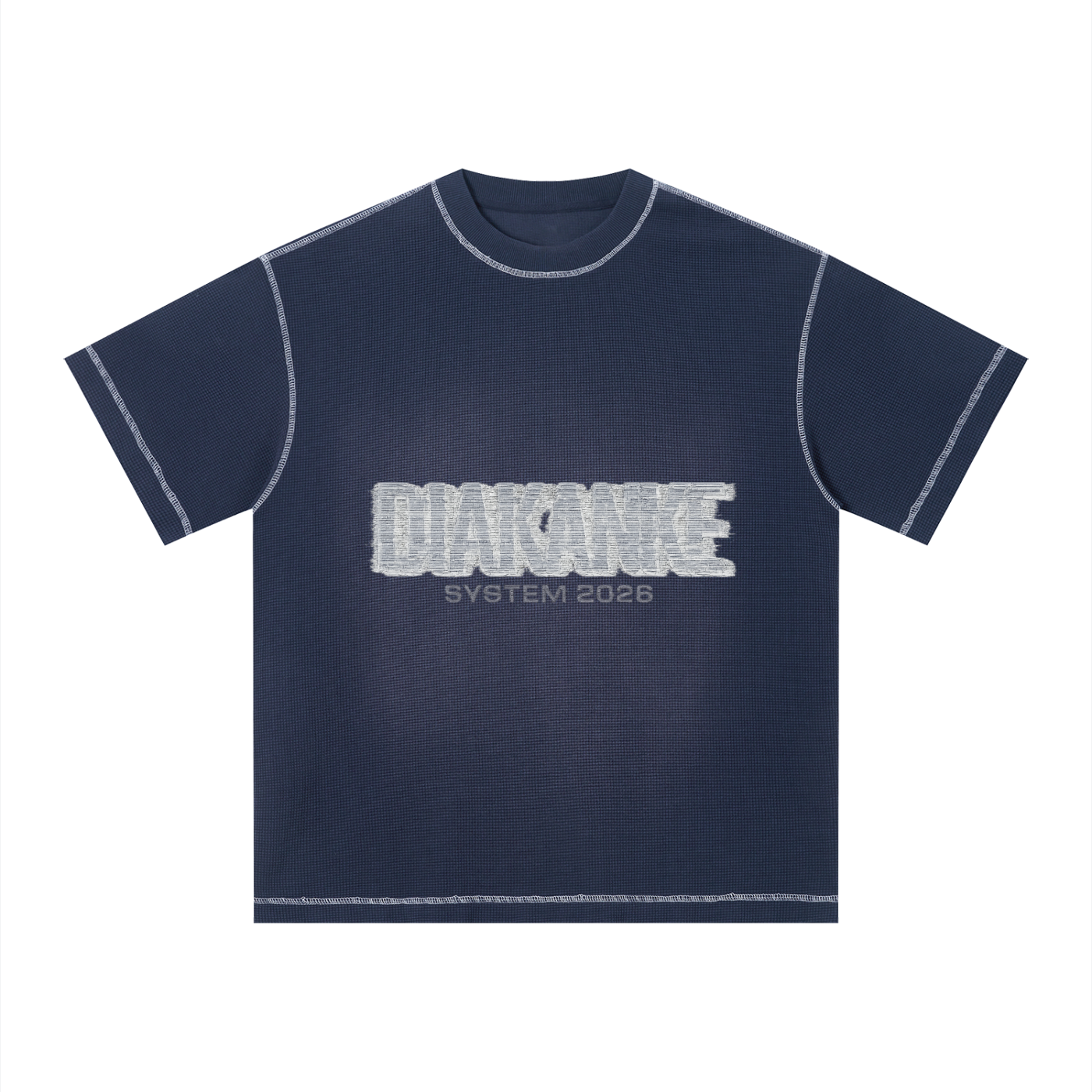Diakanke Sunfade Waffle Boxy T-Shirt
