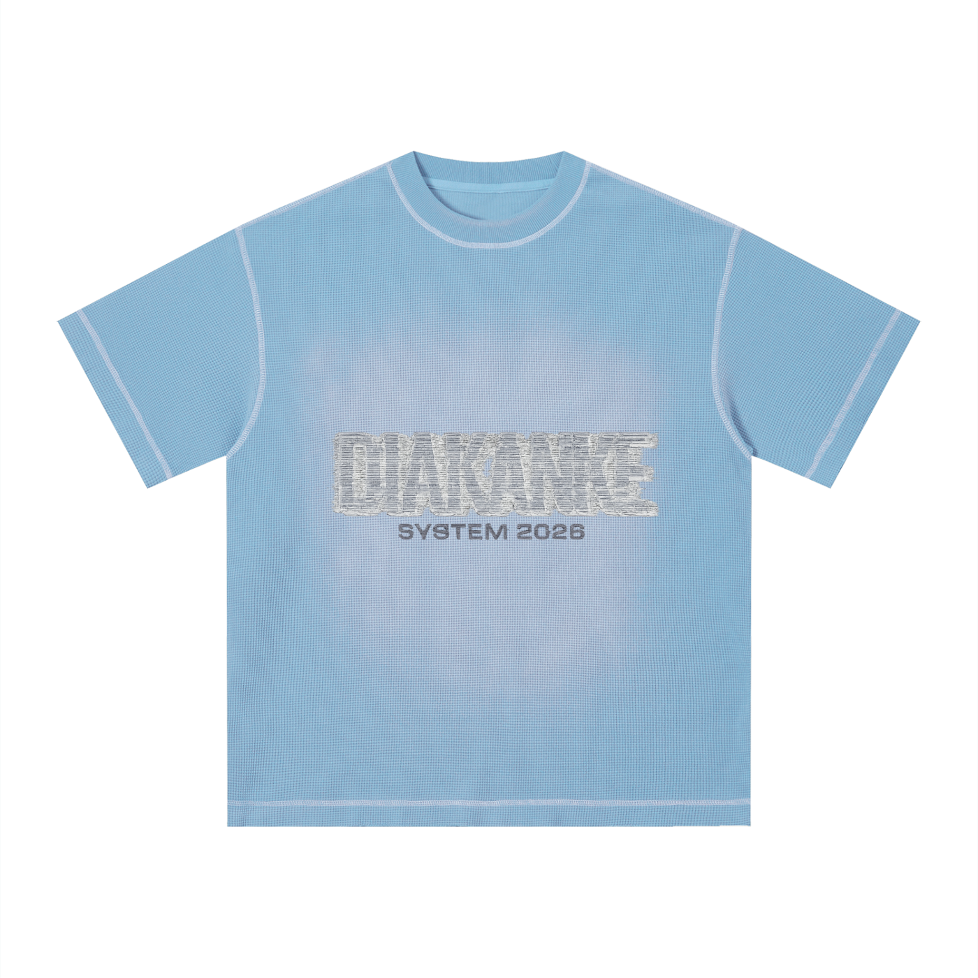 Diakanke Sunfade Waffle Boxy T-Shirt