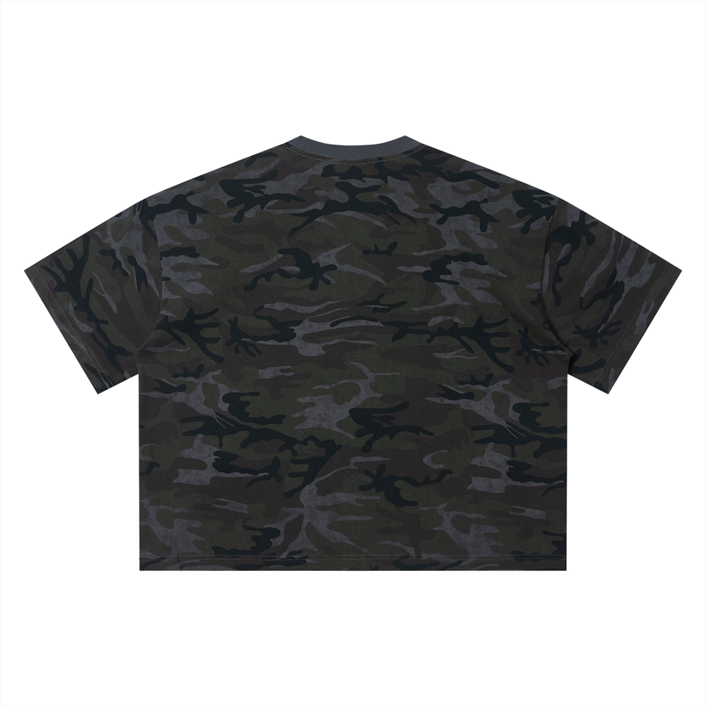 Diakanke Camo Boxy T-Shirt