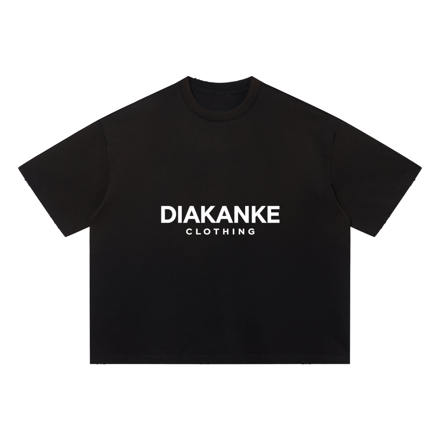 Diakanke Sun Fade Distressed Boxy T-Shirt