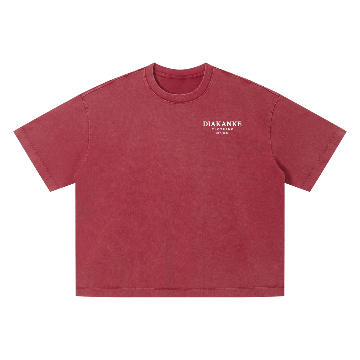 Diakanke Vintage Wash Boxy T-Shirt