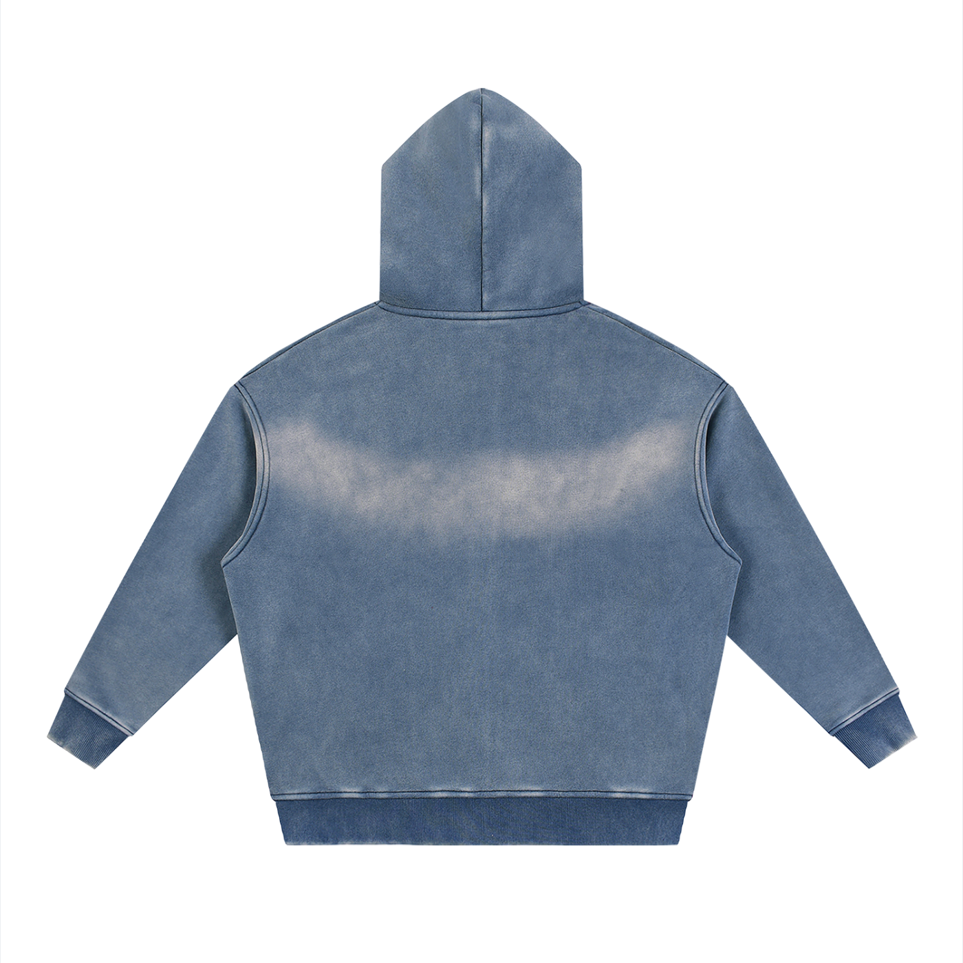 Diakanke Sunfade Two-way Zipper Boxy Fleece Hoodie