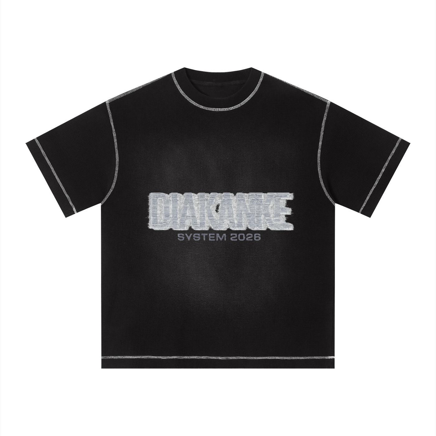 Diakanke Sunfade Waffle Boxy T-Shirt