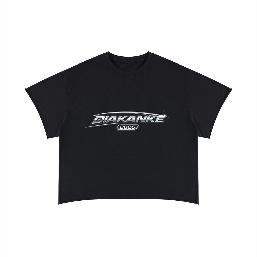 Diakanke Boxy Raw Edge T-Shirt