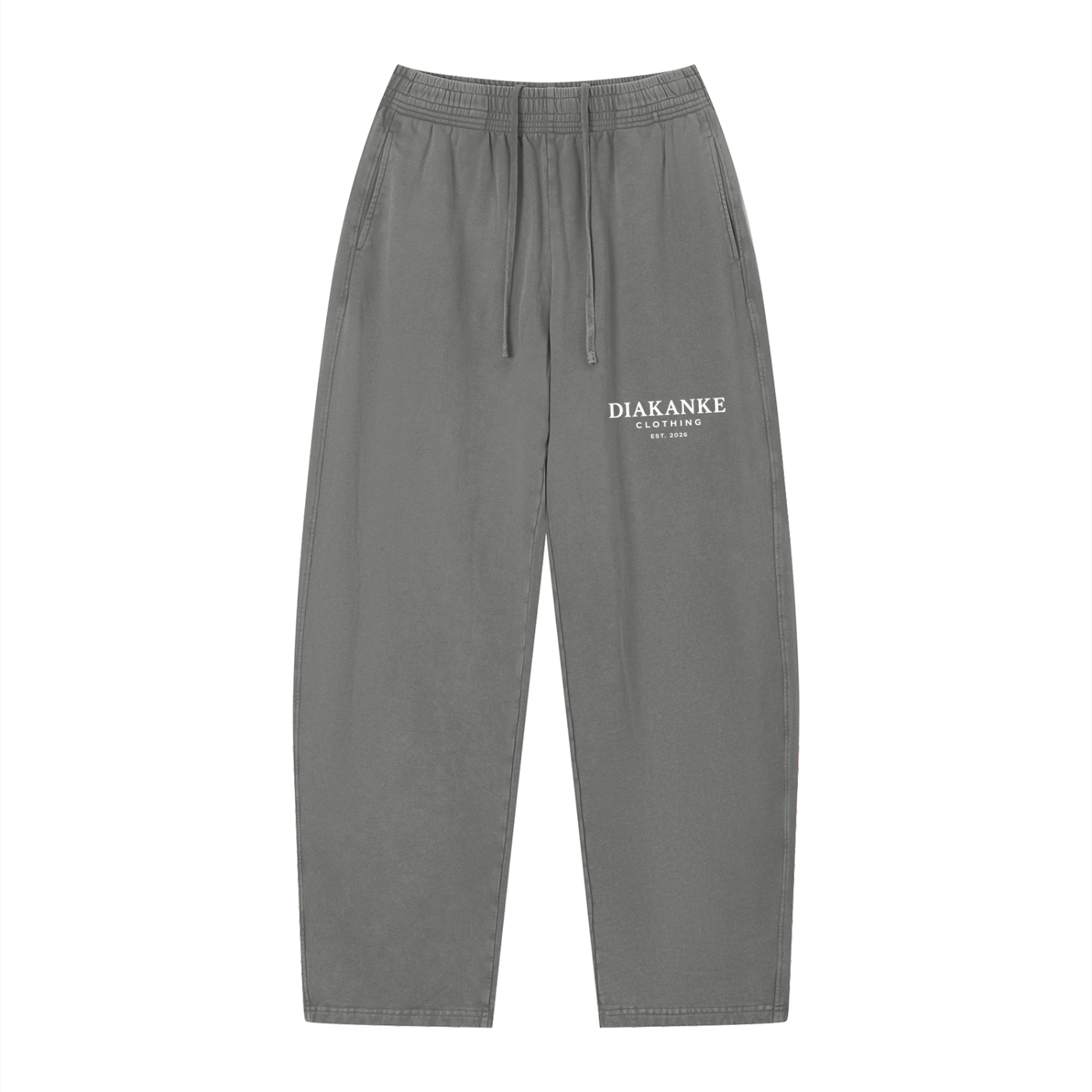 Diakanke Vintage Wash Loose Sweatpants