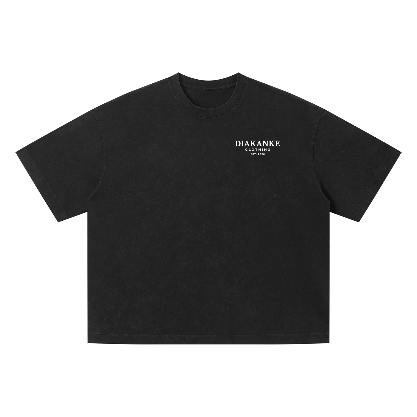 Diakanke Vintage Wash Boxy T-Shirt