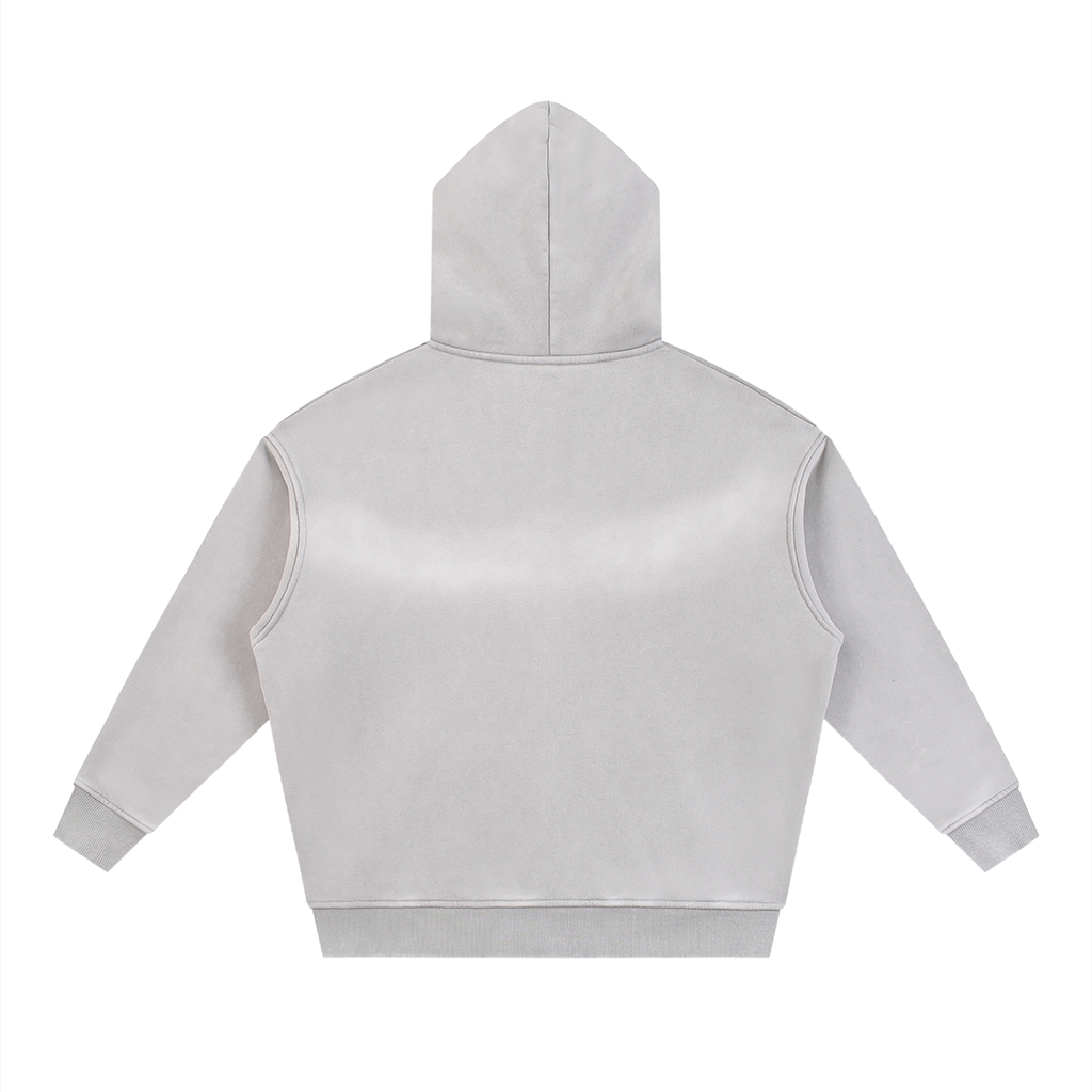 Diakanke Sunfade Two-way Zipper Boxy Fleece Hoodie
