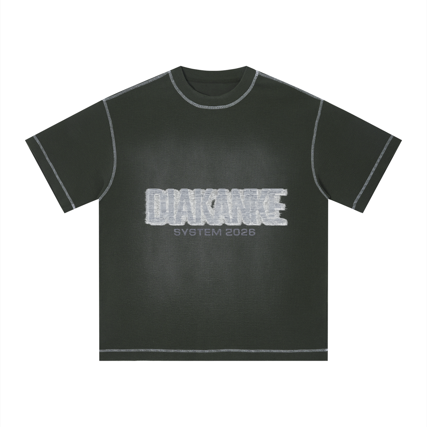 Diakanke Sunfade Waffle Boxy T-Shirt
