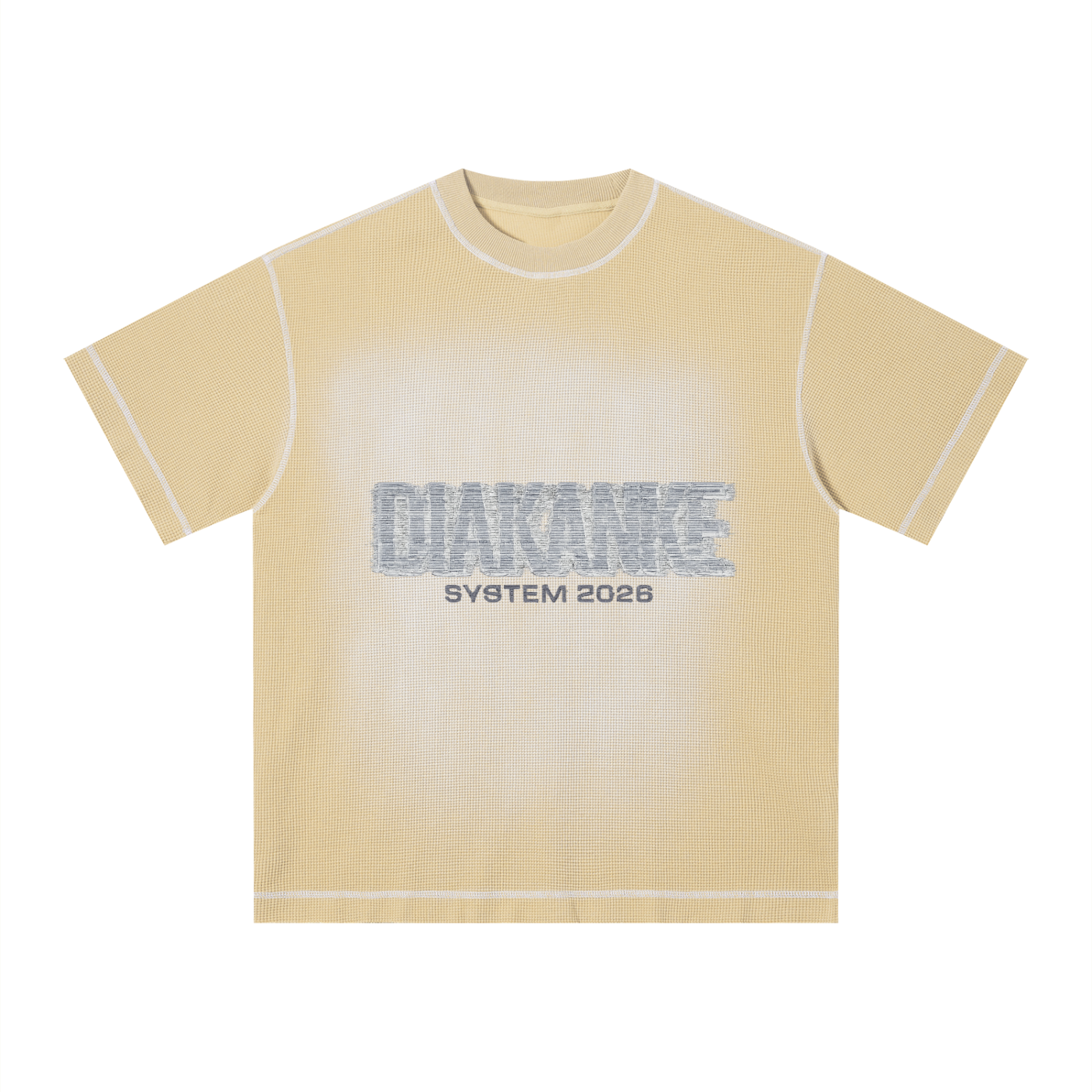 Diakanke Sunfade Waffle Boxy T-Shirt