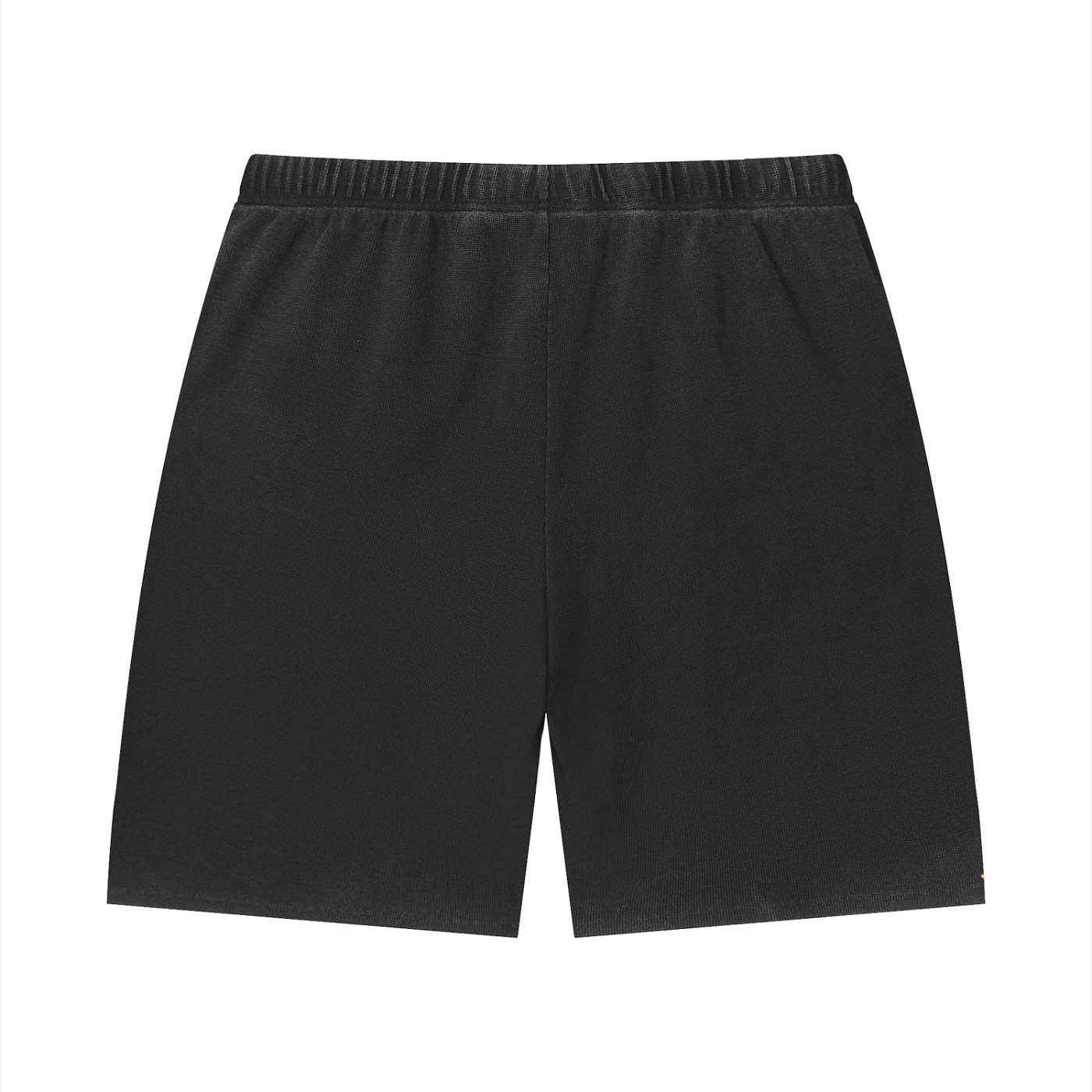 Diakanke Vintage Wash Sunfade Waffle Raw Hem Shorts