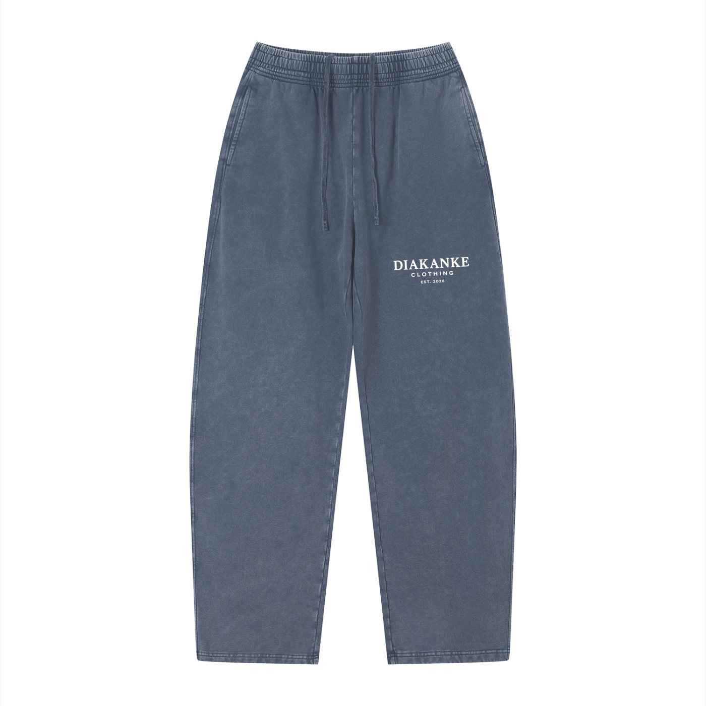 Diakanke Vintage Wash Loose Sweatpants