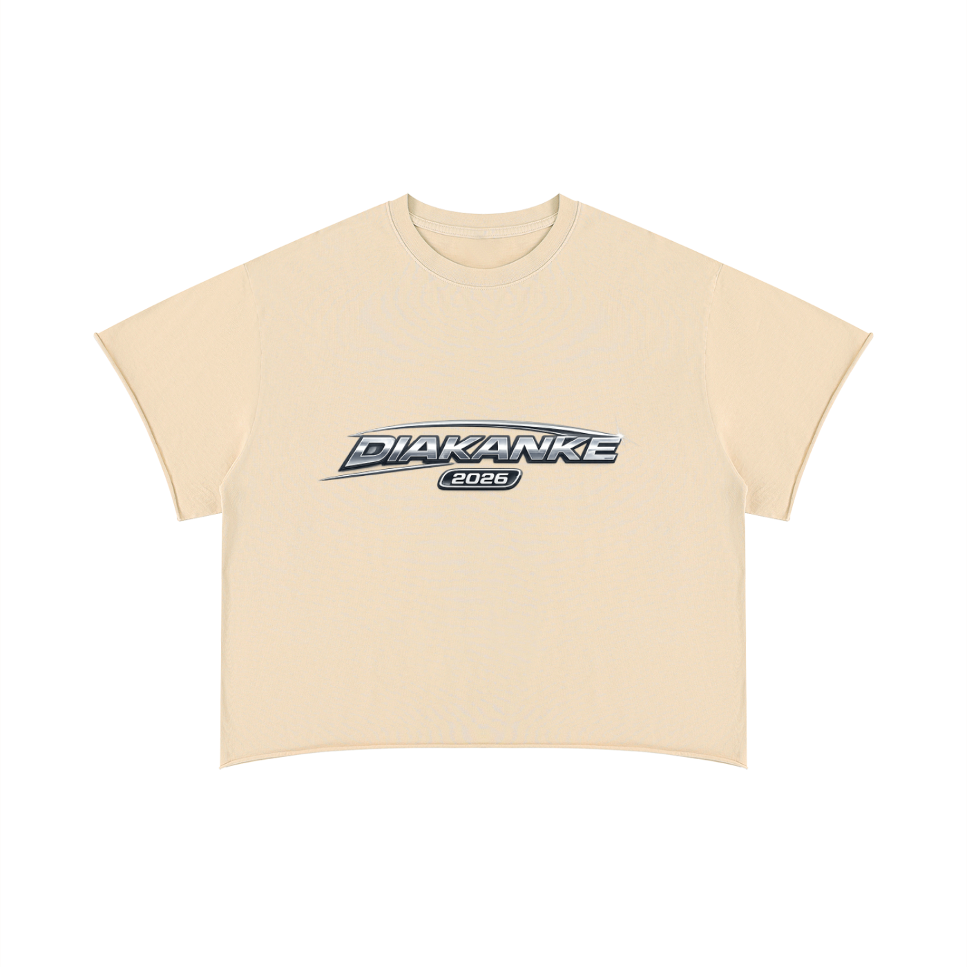 Diakanke Boxy Raw Edge T-Shirt