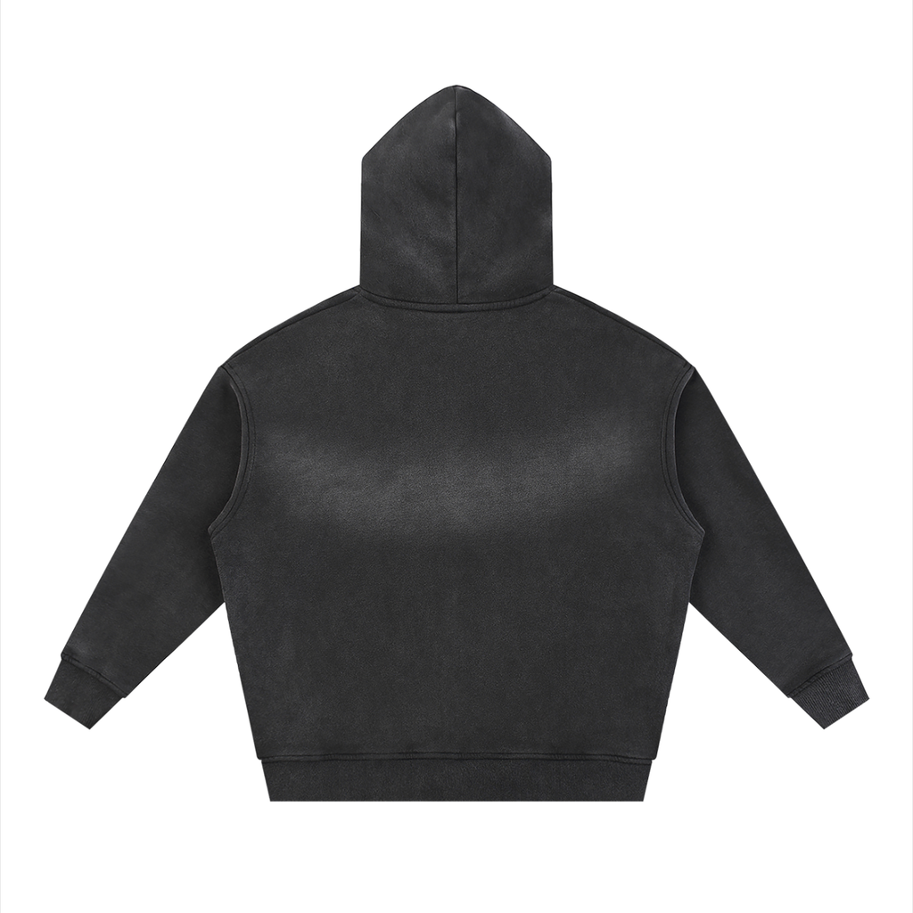 Diakanke Sunfade Two-way Zipper Boxy Fleece Hoodie