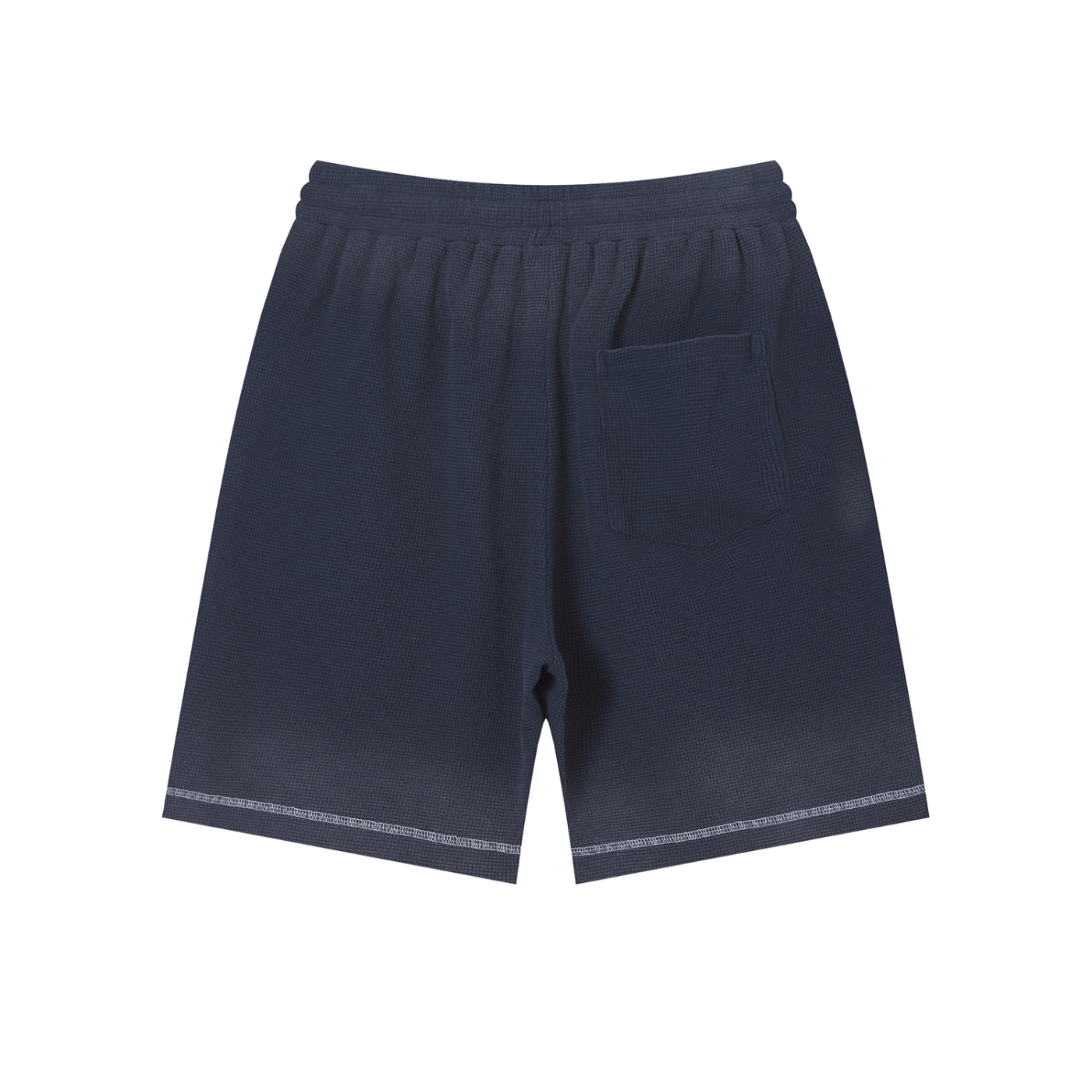 Diakanke Sunfade Waffle Raw Hem Shorts