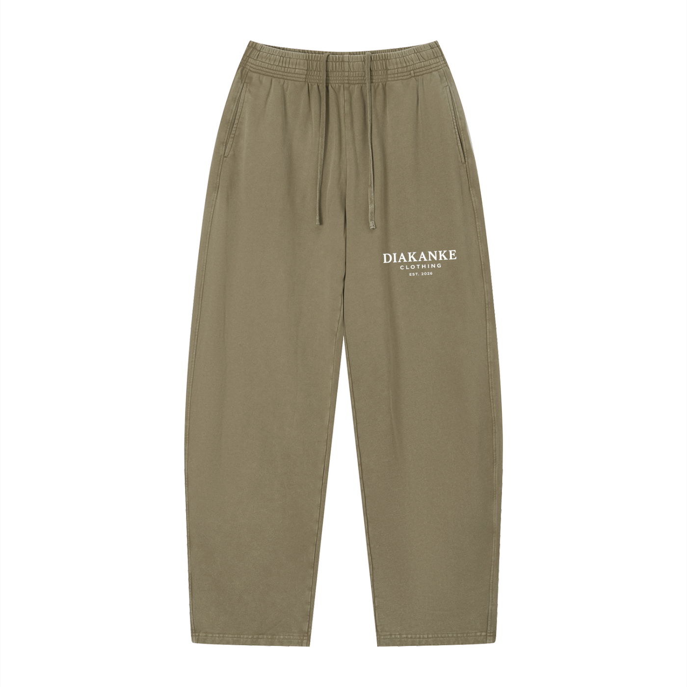 Diakanke Vintage Wash Loose Sweatpants