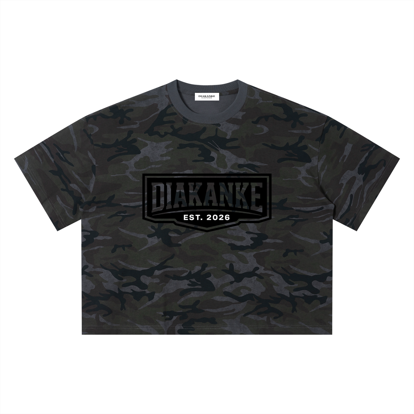 Diakanke Camo Boxy T-Shirt